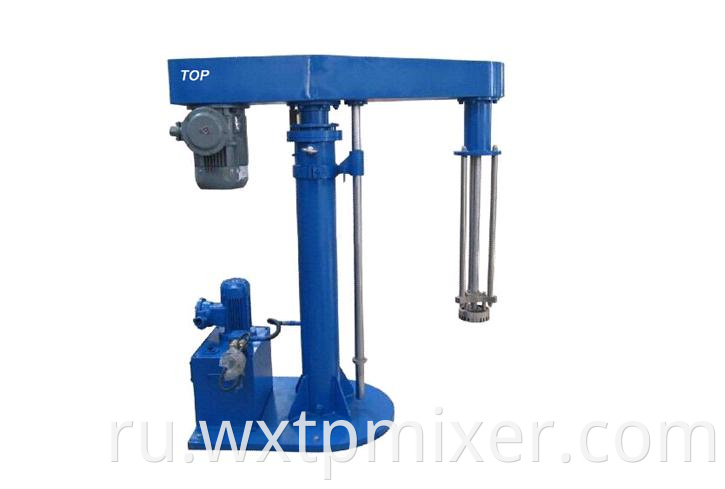 High Shear Hydraulic Lifting Emulsifier Mixer2